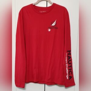Nautica Long Sleeve Tshirt Size L